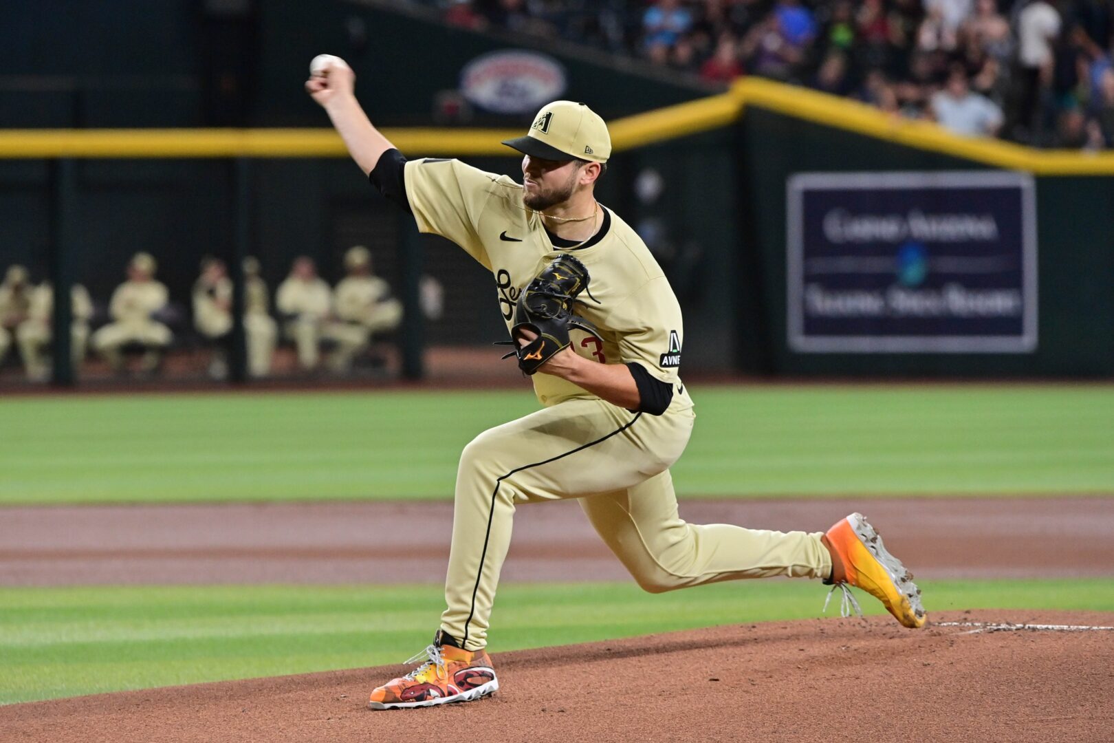 May 14, 2024: Arizona Diamondbacks starting pitcher Slade Cecconi pitches against the Cincinnati Reds at Chase Field