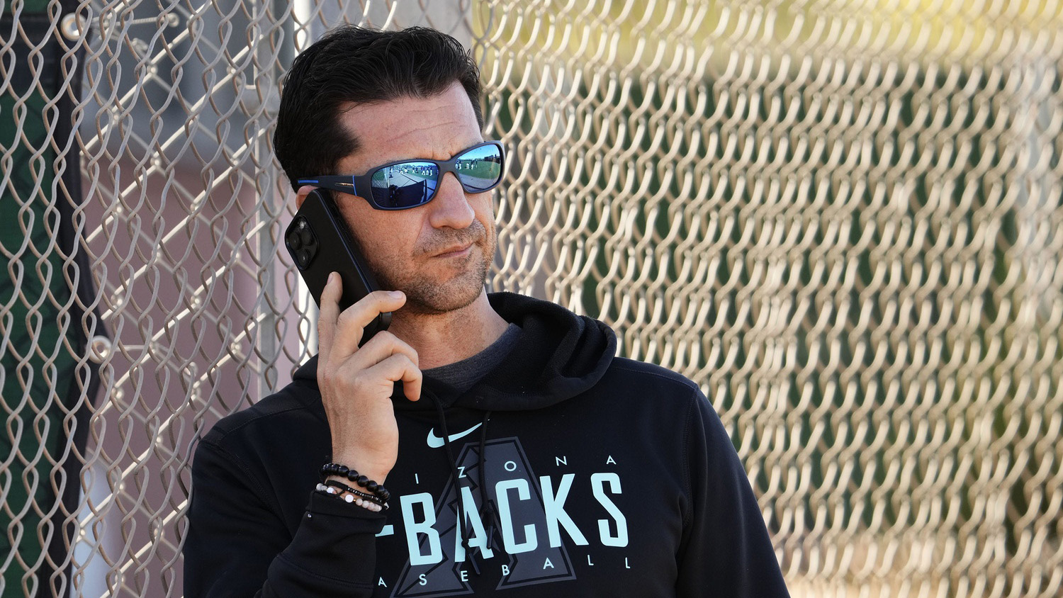 Diamondbacks general manager Mike Hazen at Salt River Fields at Talking Stick.