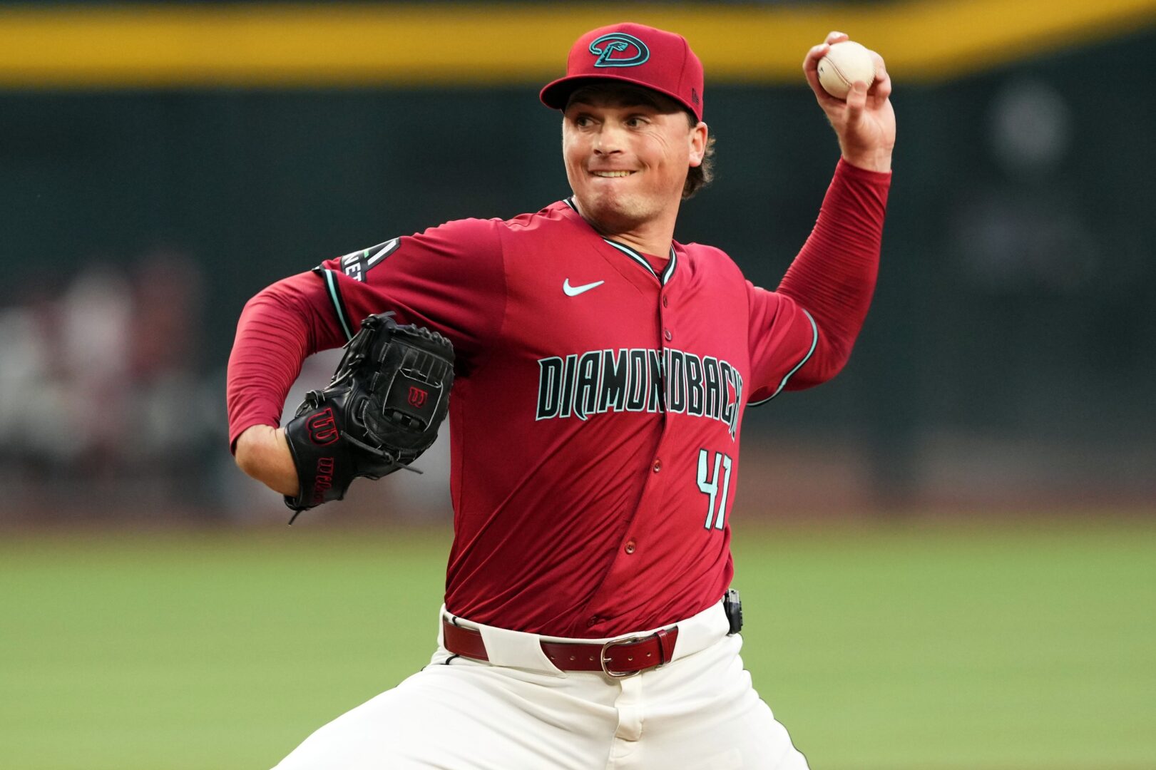 Arizona Diamondbacks left-hander Tommy Henry pitches against the Los Angeles Dodgers at Chase Field on April 29, 2024