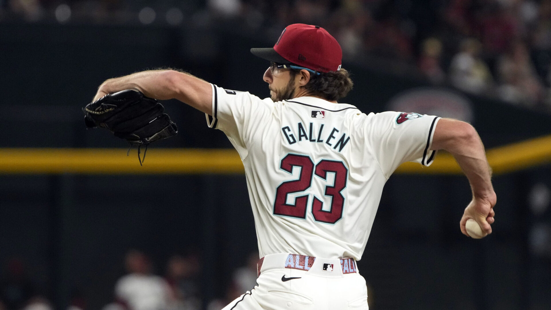 Arizona Diamondbacks starting pitcher Zac Gallen faces the Miami Marlins at Chase Field