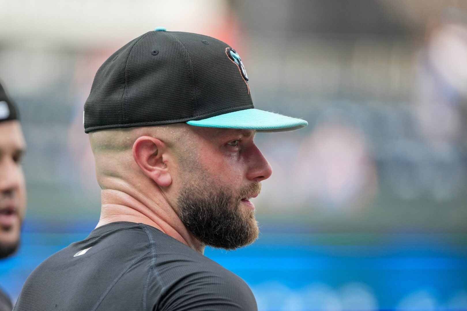 Diamondbacks first baseman Christian Walker at Kauffman Stadium.