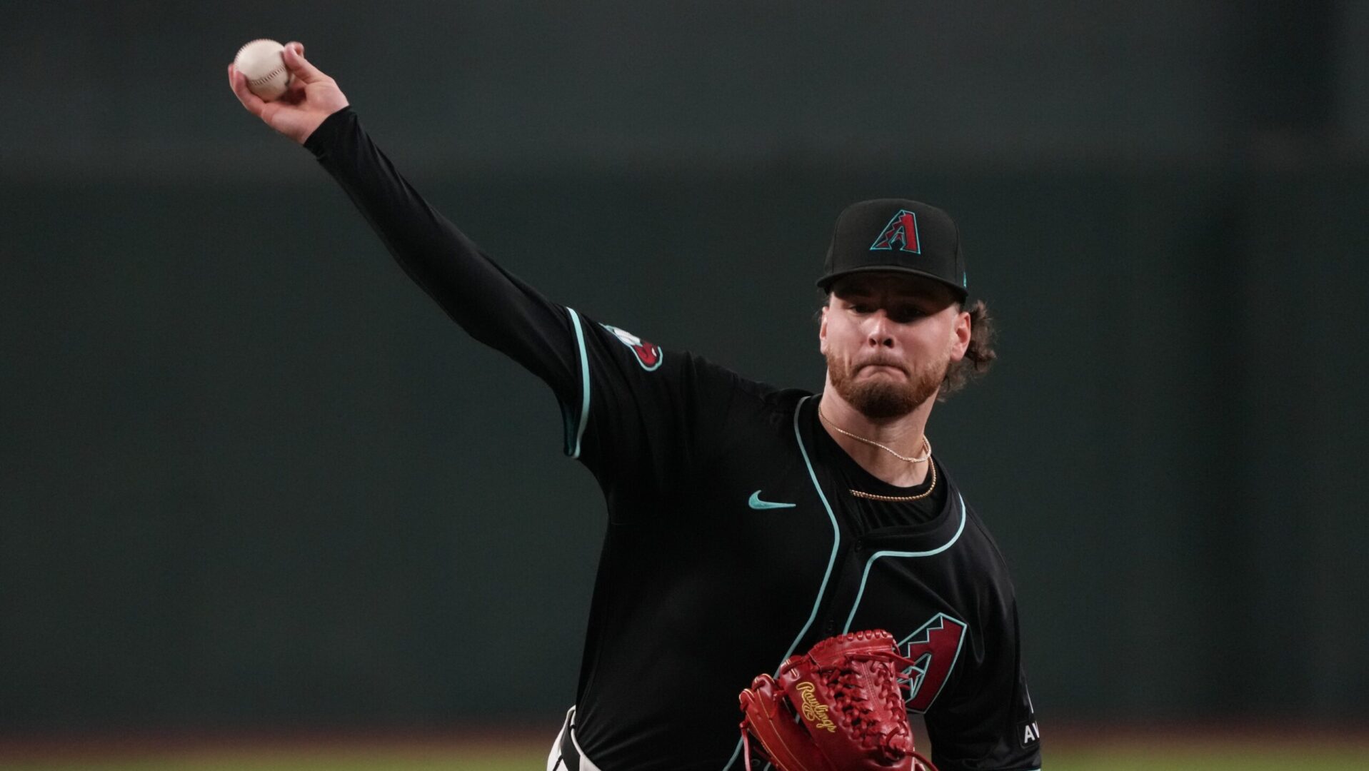 Arizona Diamondbacks right-hander Ryne Nelson faces the Philadelphia Phillies at Chase Field.