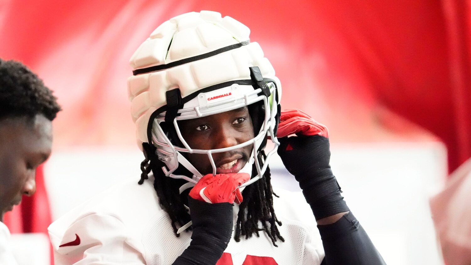 Arizona Cardinals defensive lineman Darius Robinson during Cardinals training camp.