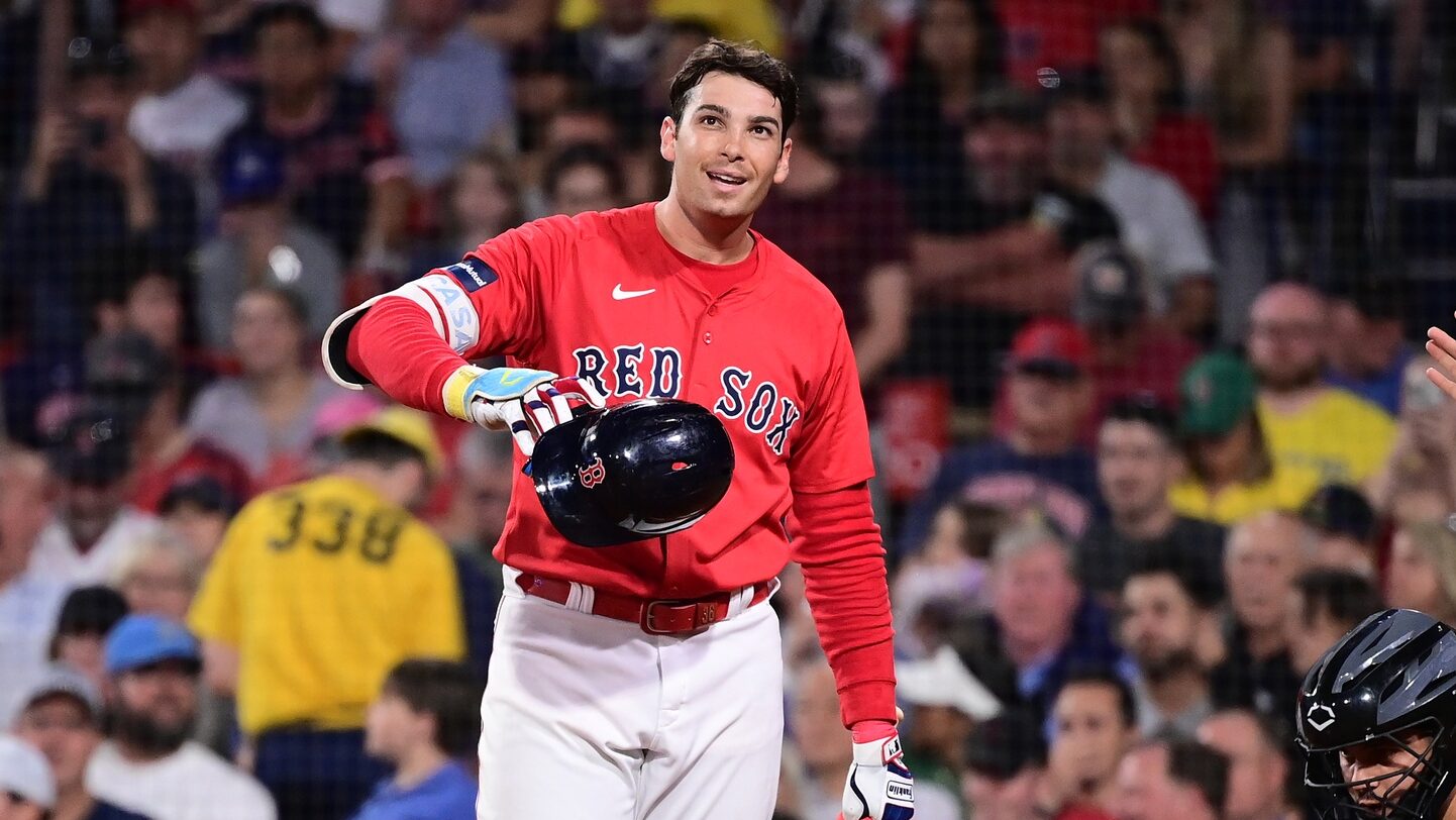 Triston Casas against the Arizona Diamondbacks at Fenway Park.