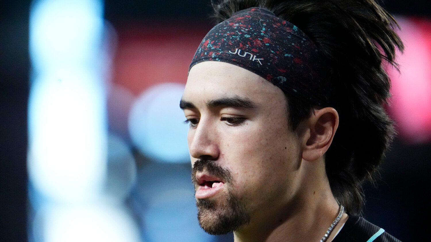 Diamondbacks outfielder Corbin Carroll at Chase Field.