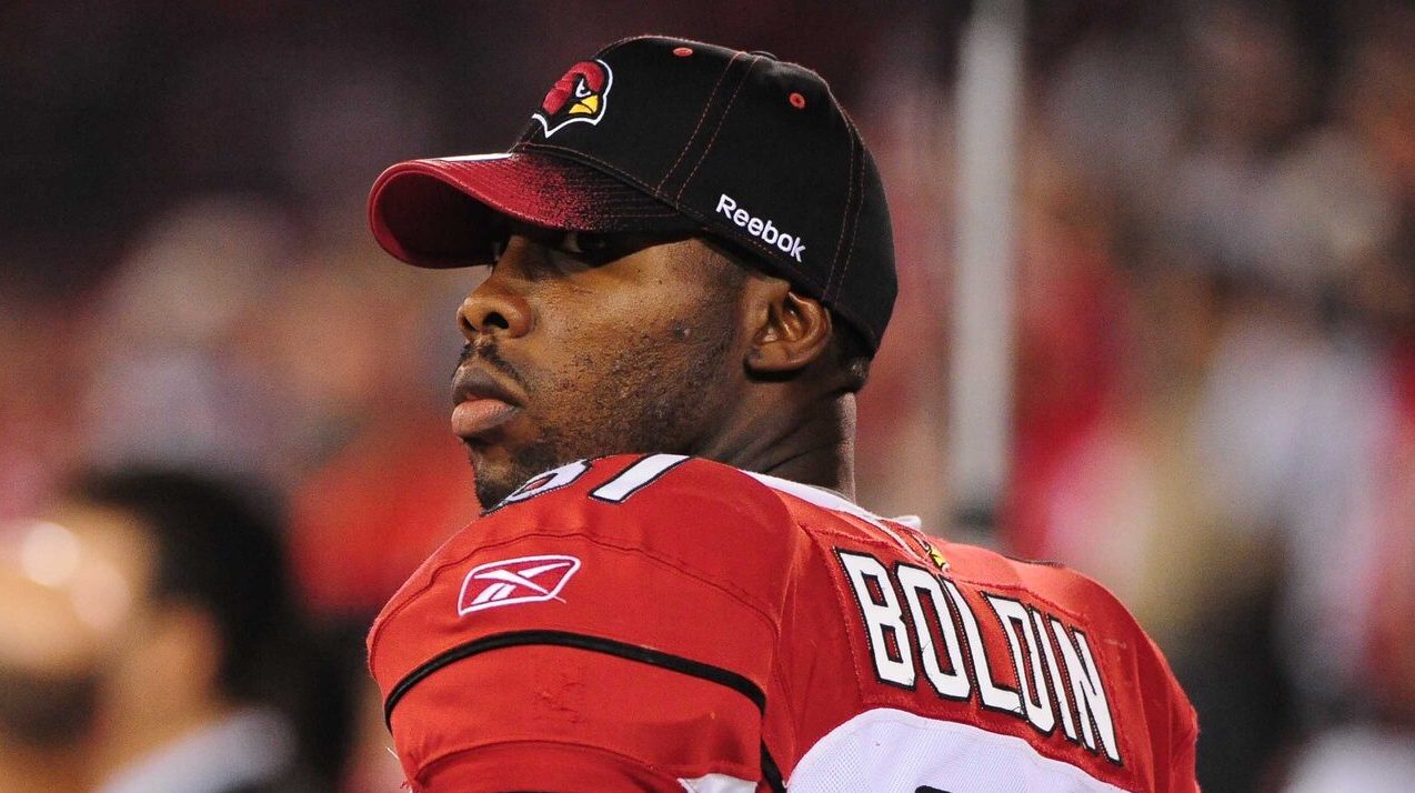 Anquan Boldin with the Arizona Cardinals during the 2009 season.