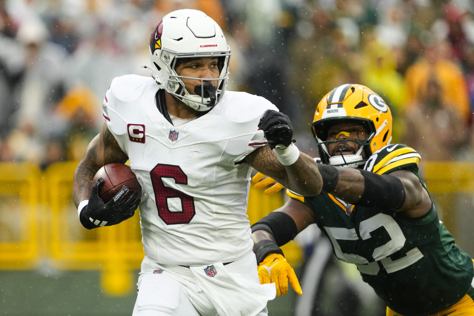 Arizona Cardinals NFL Running Backs James Connor Trey Benson Emari Demercado James Conner cut James Conner released James Conner Lions Broncos James Conner return James Conner revised deal