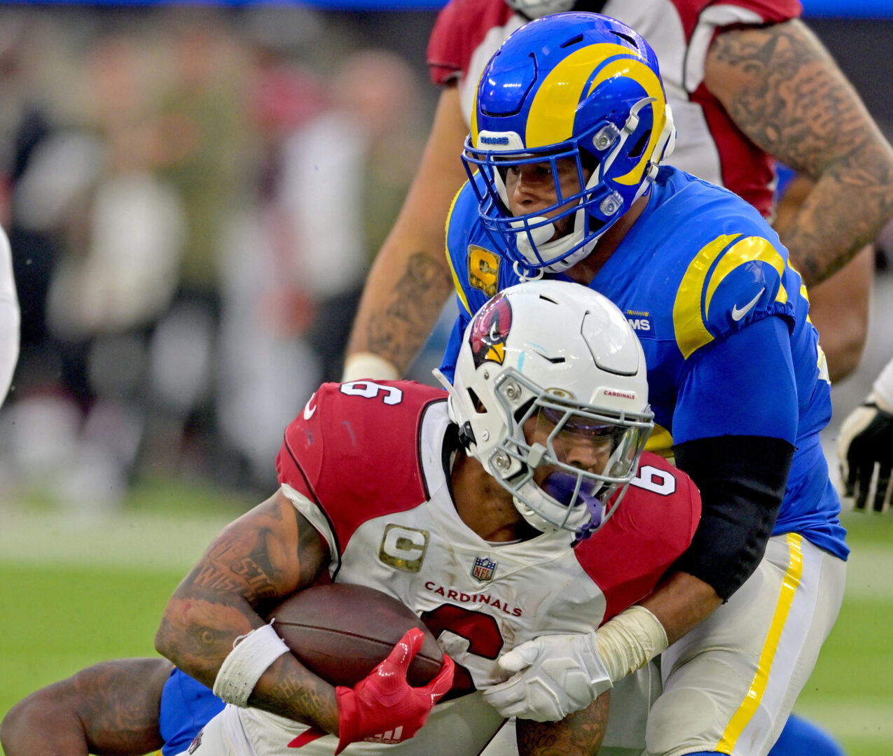 Arizona Cardinals NFL Running Backs James Connor Trey Benson Emari Demercado James Conner cut James Conner released James Conner Lions Broncos James Conner return James Conner revised deal