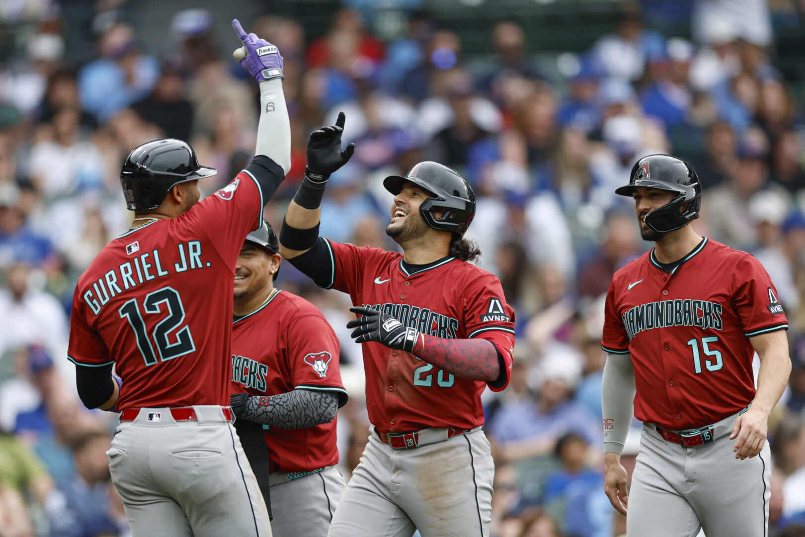 Arizona Diamondbacks MLB Eugenio Suarez Lourdes Gurriel Jr.