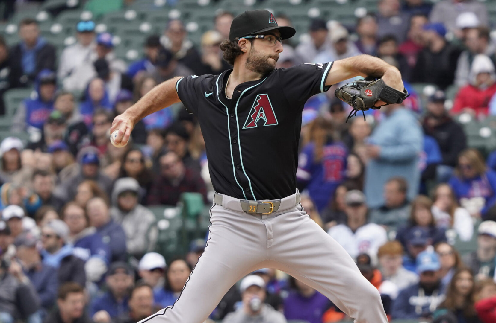 Arizona Diamondbacks Zac Gallen MLB Wrigley Field Chicago Cubs