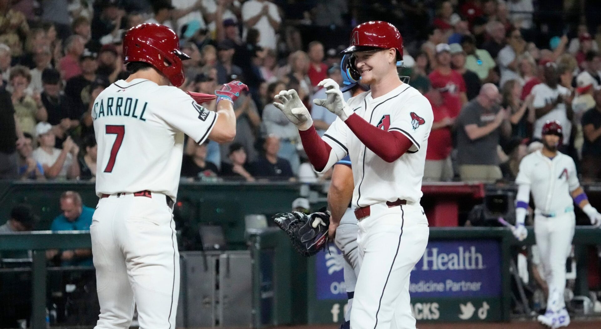 Arizona Diamondbacks Corbin Carroll Pavin Smith MLB Chase Field
