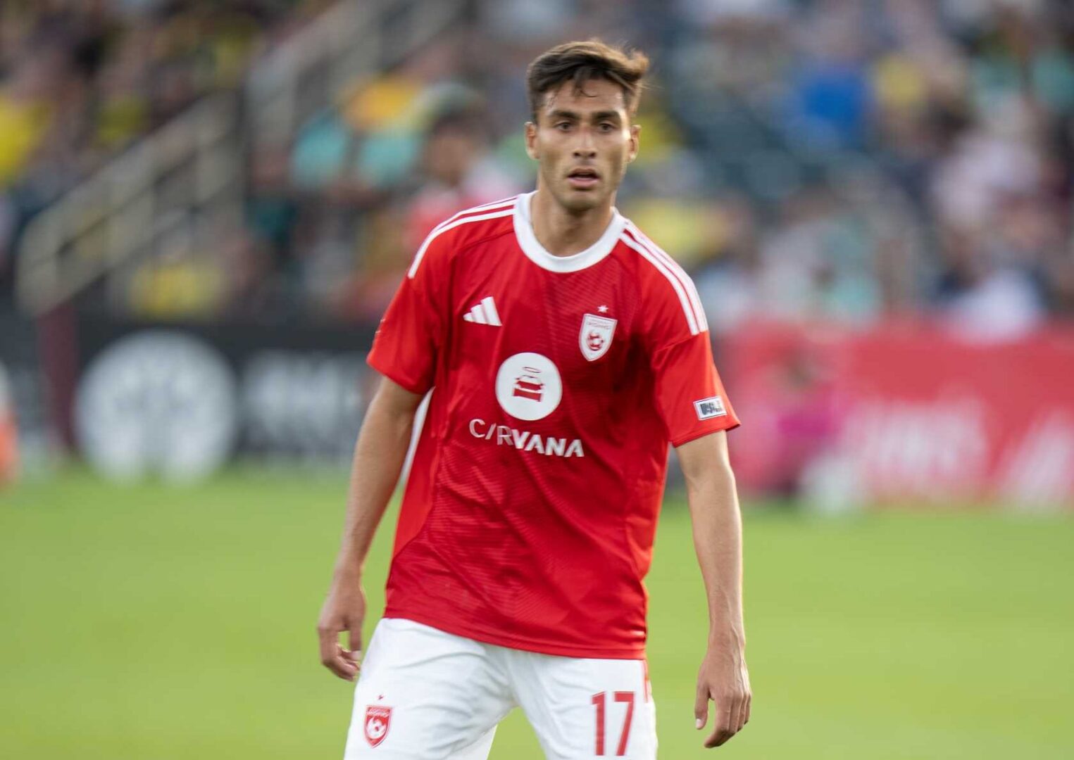 Phoenix Rising's JP Scearce during a match during the New Mexico United on May 10, 2025. Credits - Phoenix Rising FC
