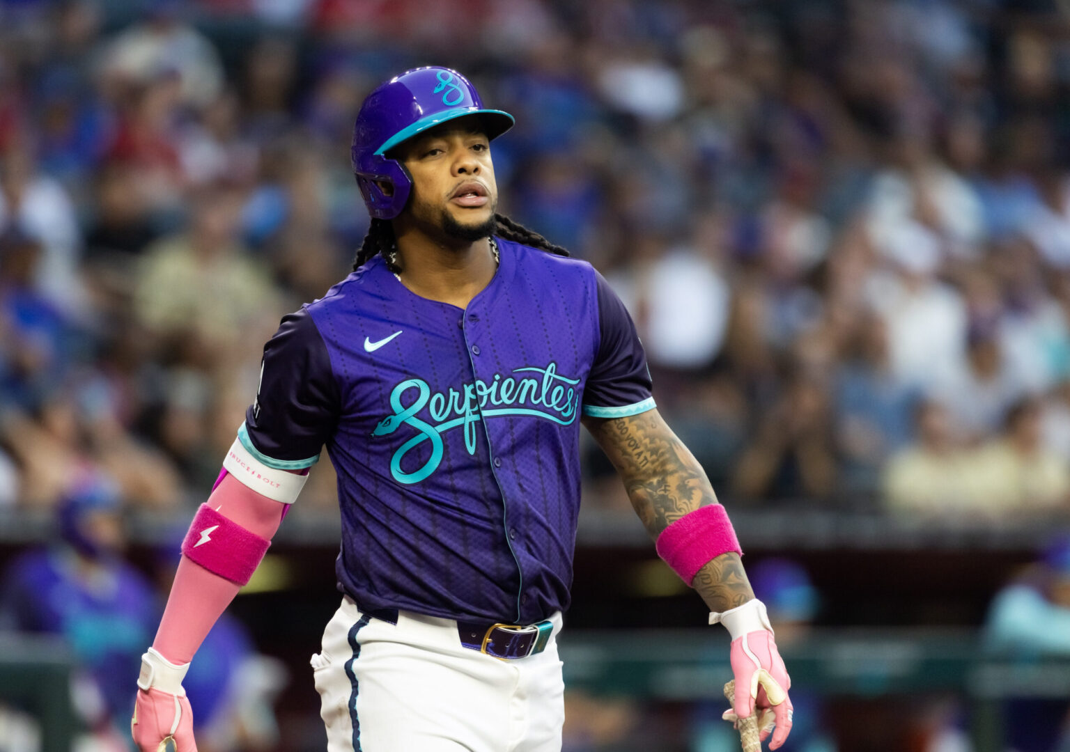 Ketel Marte out Arizona Diamondbacks D-Backs Diamondbacks MLB Chase Field Los Angeles Dodgers