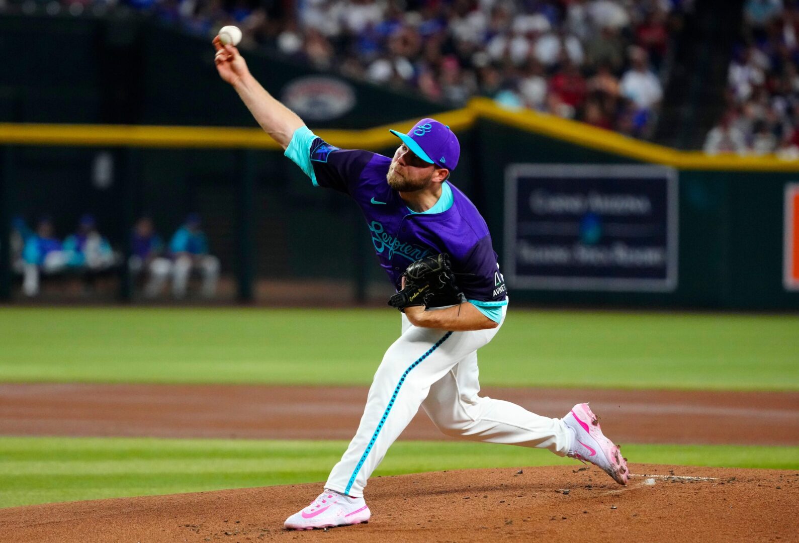 Corbin Burnes MLB Arizona Diamondbacks Chase Field Dodgers D-Backs