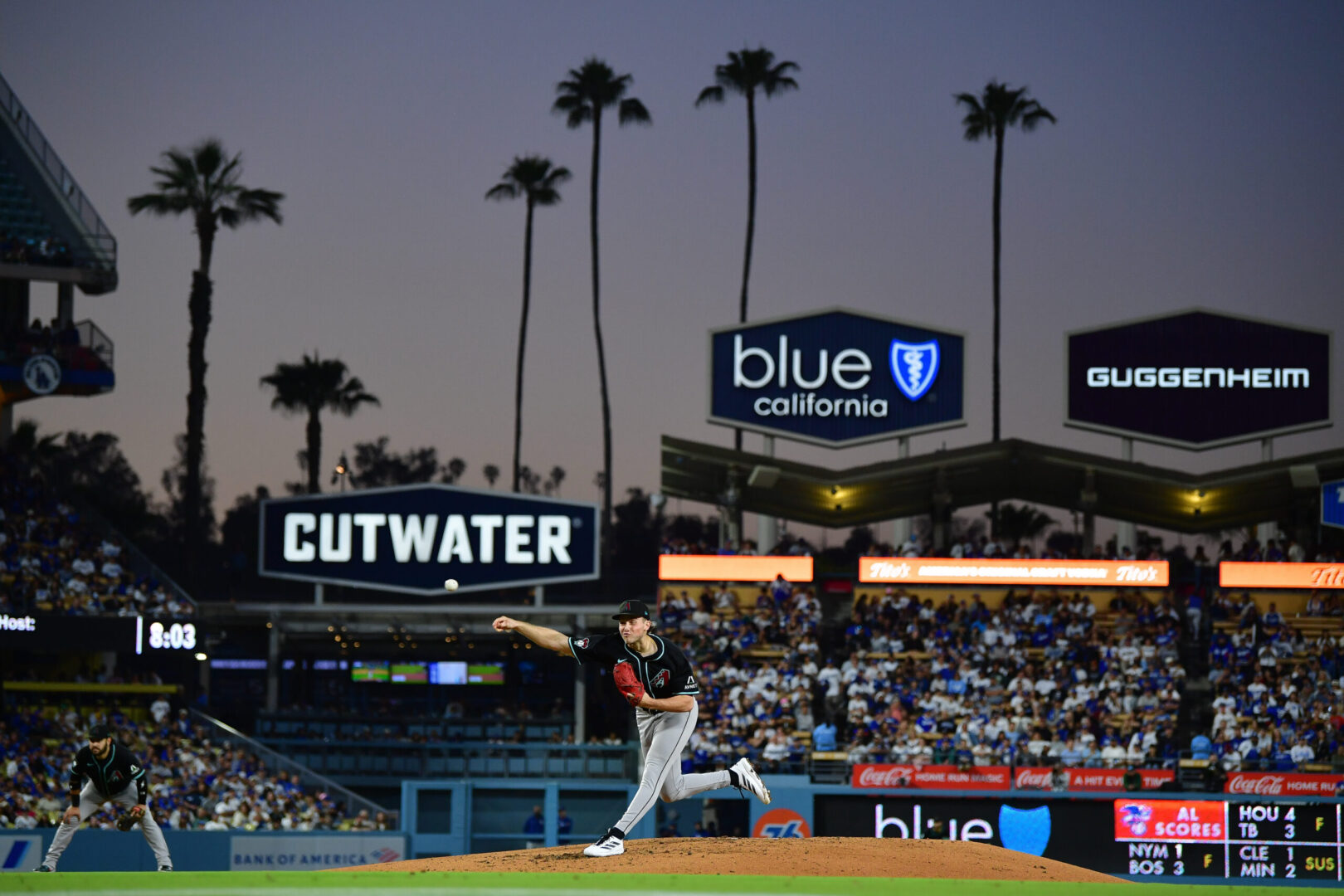 Arizona Diamondbacks D-Backs Dodgers Dodger Stadium MLB Brandon Pfaadt