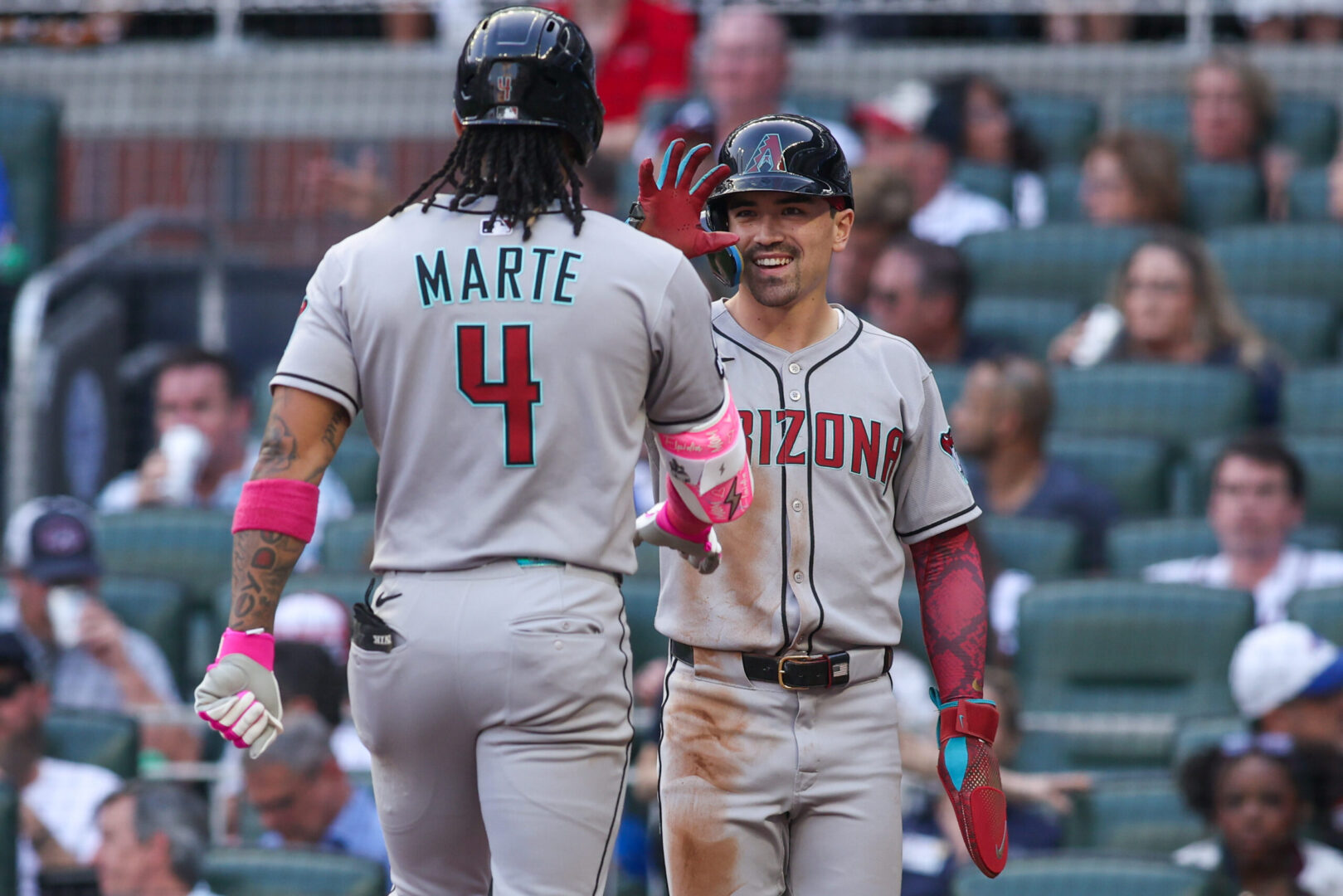 Arizona Diamondbacks D-Backs MLB Chase Field Ketel Marte Corbin Carroll Atlanta Braves