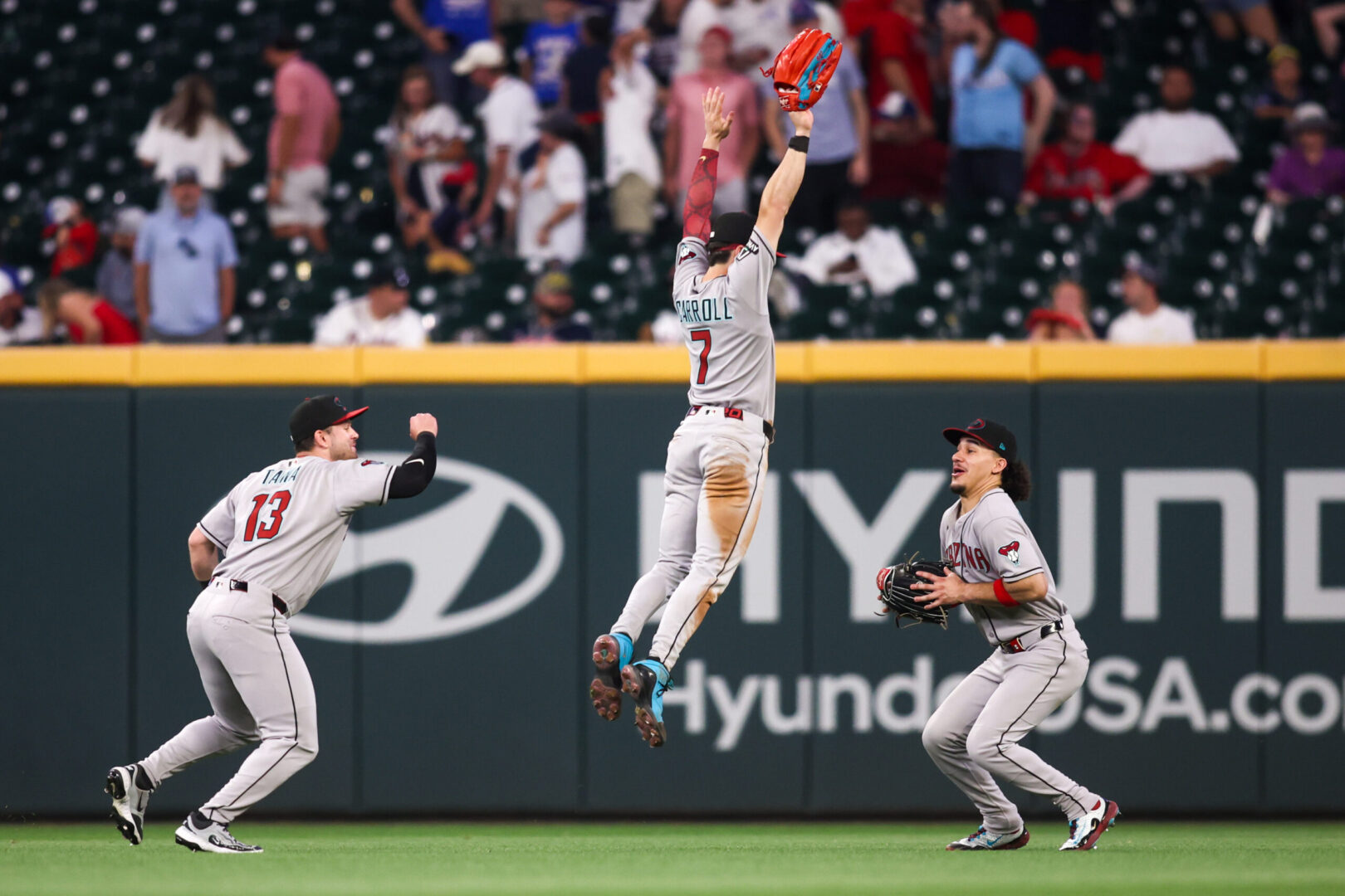 Arizona Diamondbacks D-Backs MLB Chase Field Ketel Marte Corbin Carroll Atlanta Braves
