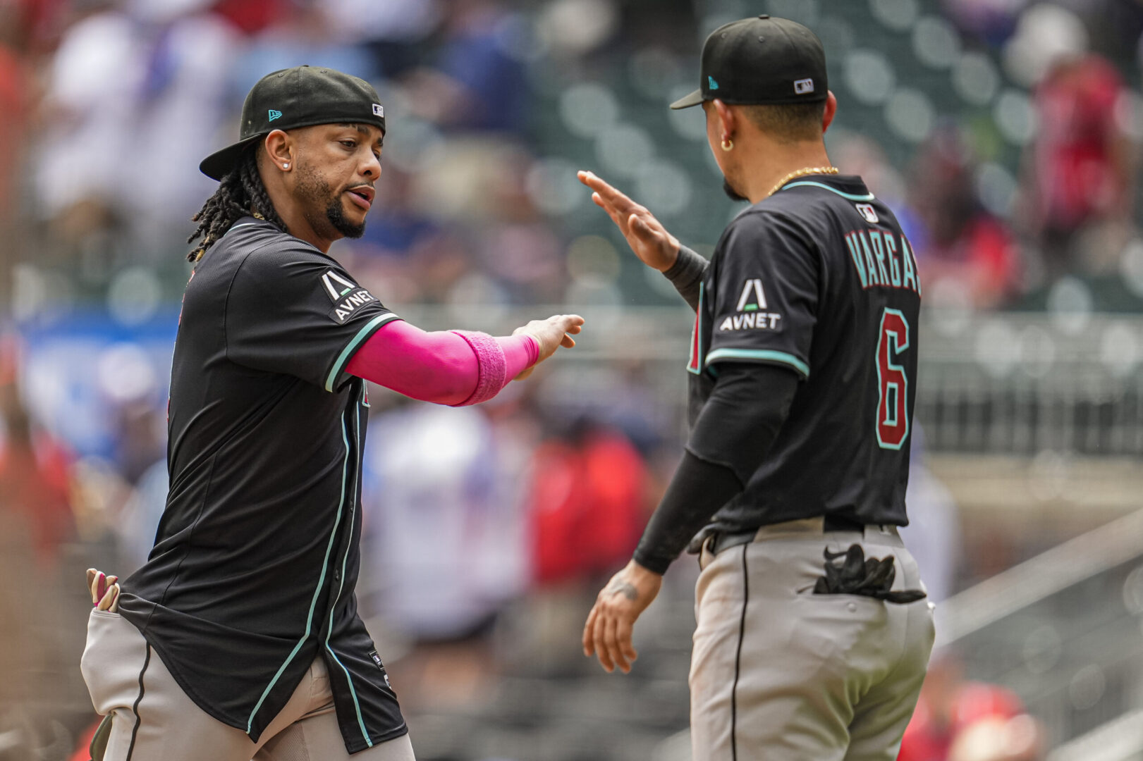 Arizona Diamondbacks D-Backs MLB Truist Park Atlanta Braves Ketel Marte Ildemaro Vargas