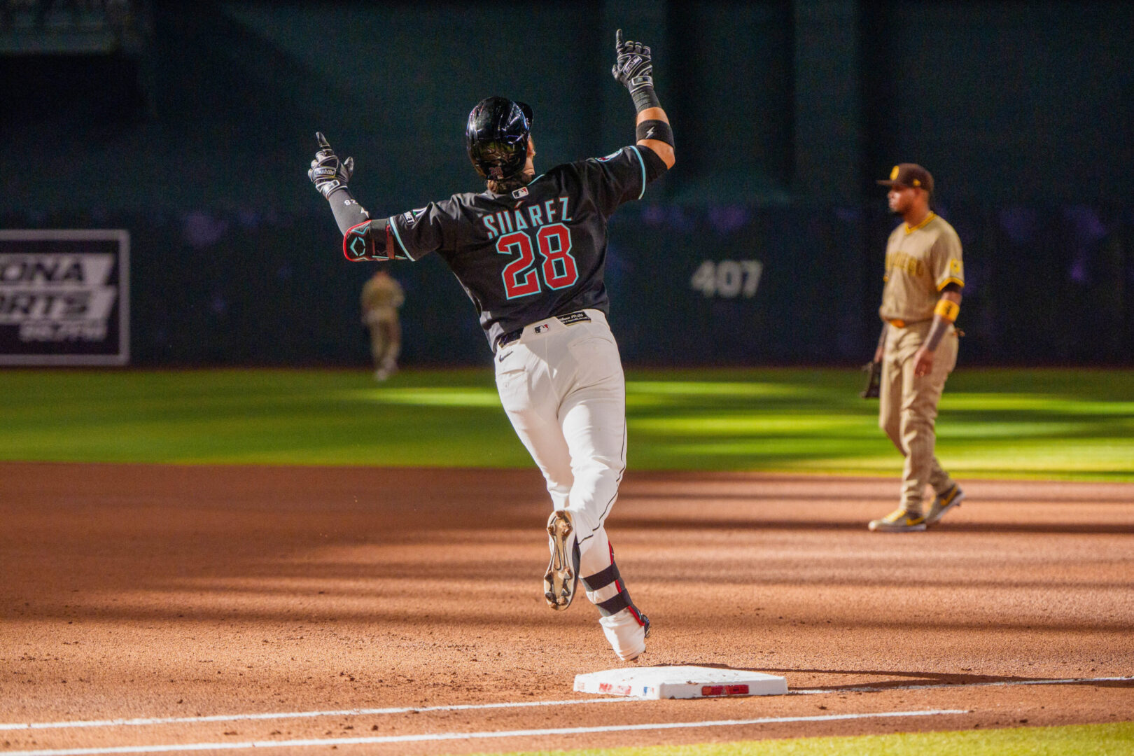 Arizona Diamondbacks D-Backs Padres Chase Field MLB Eugenio Suarez