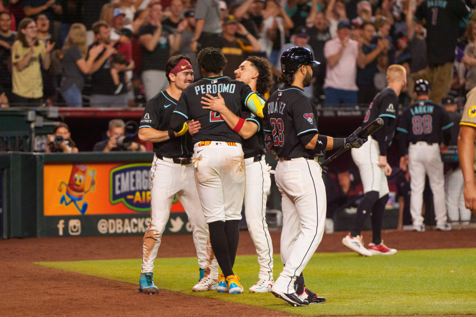 Arizona Diamondbacks D-Backs Padres Chase Field MLB Geraldo Perdomo