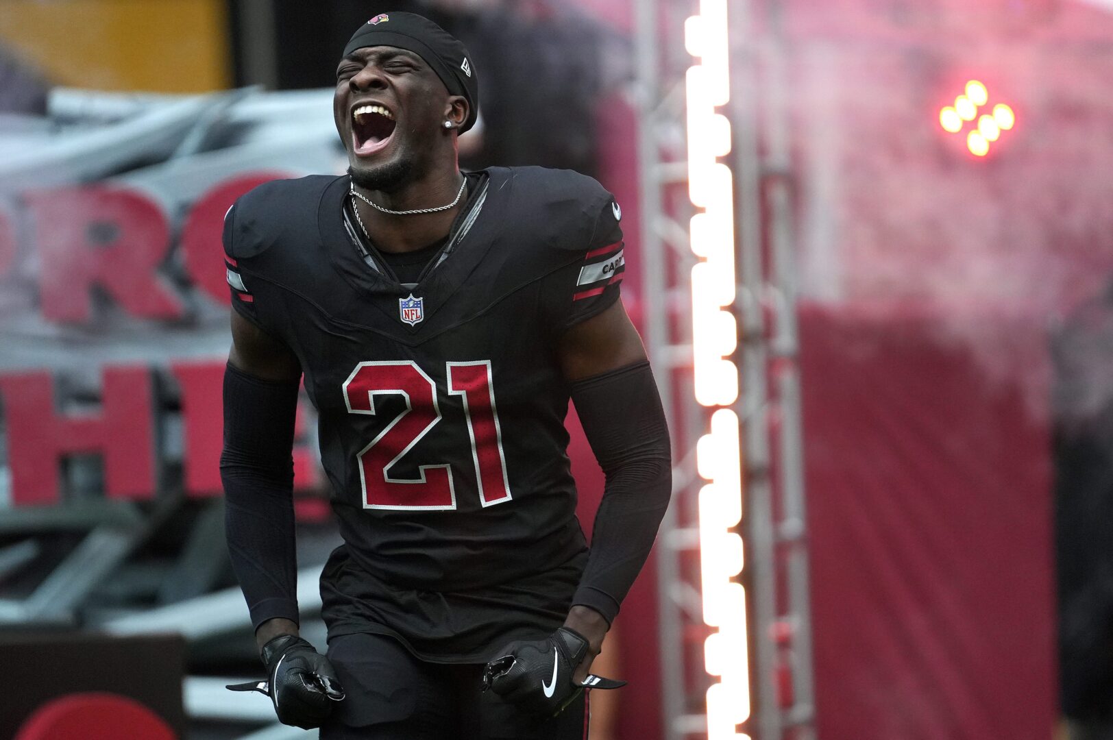 Arizona Cardinals Cards NFL Garrett Williams Pro Football Focus PFF © Joe Rondone/The Republic / USA TODAY NETWORK via Imagn Images
