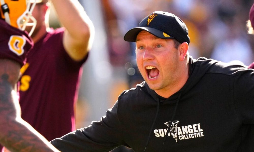 Arizona State Football ASU Wide Reciever Jordyn Tyson Hines Ward NFL Legend Head Coach Kenny Dillingham