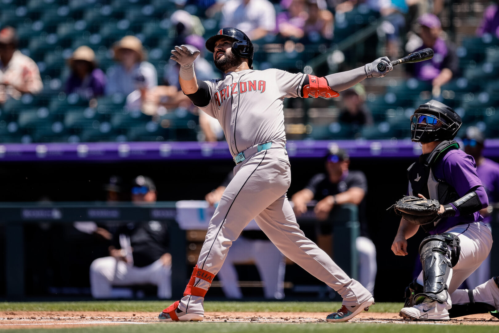2025 MLB Home Run Derby Eugenio Suarez Arizona Diamondbacks D-Backs