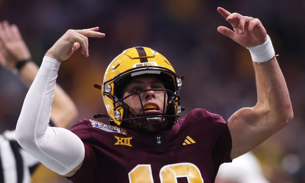 Former ASU quarterback, Sam Leavitt.