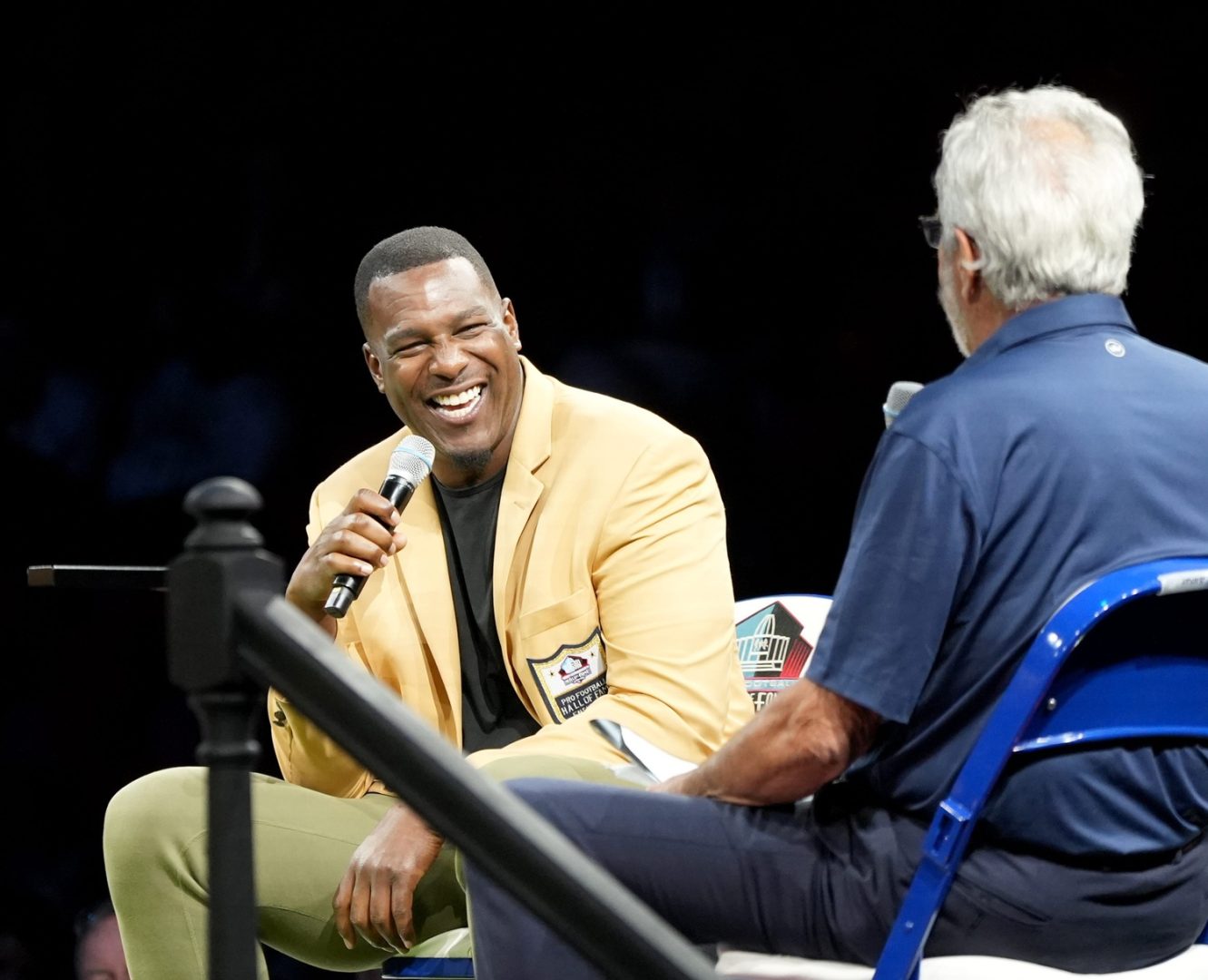 Hall of Famer Antonio Gates during The Pro Football Hall of Fame Festival Class of 2025 Unscripted & Tailgate at Canton Memorial Civic Center. August 3, 2025.