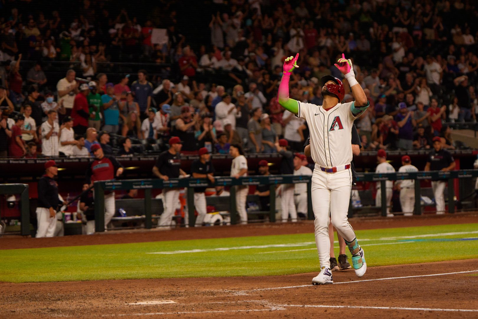 Lourdes Gurriel Jr. Arizona Diamondbacks record breaking home run historical home run