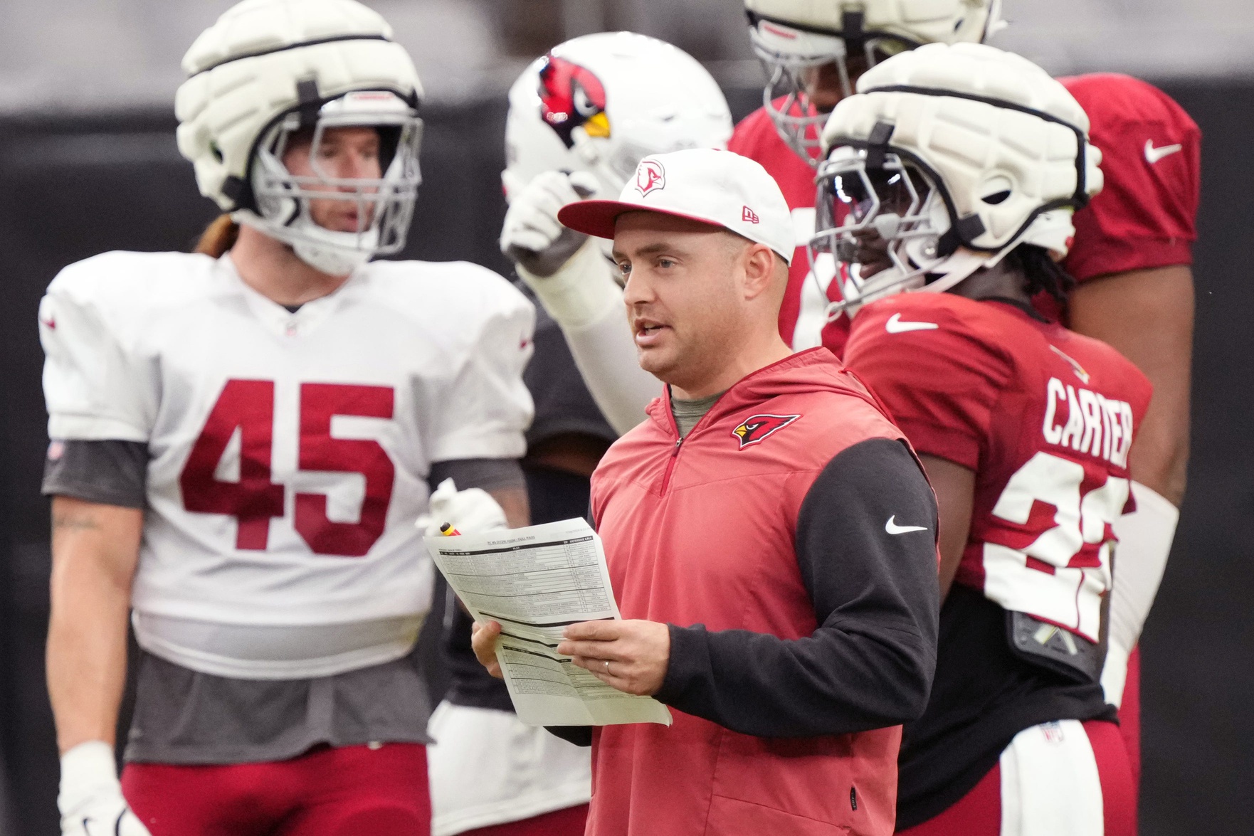 Arizona Cardinals Drew Petzing NFL Cardinals coaches Drew Petzing fired