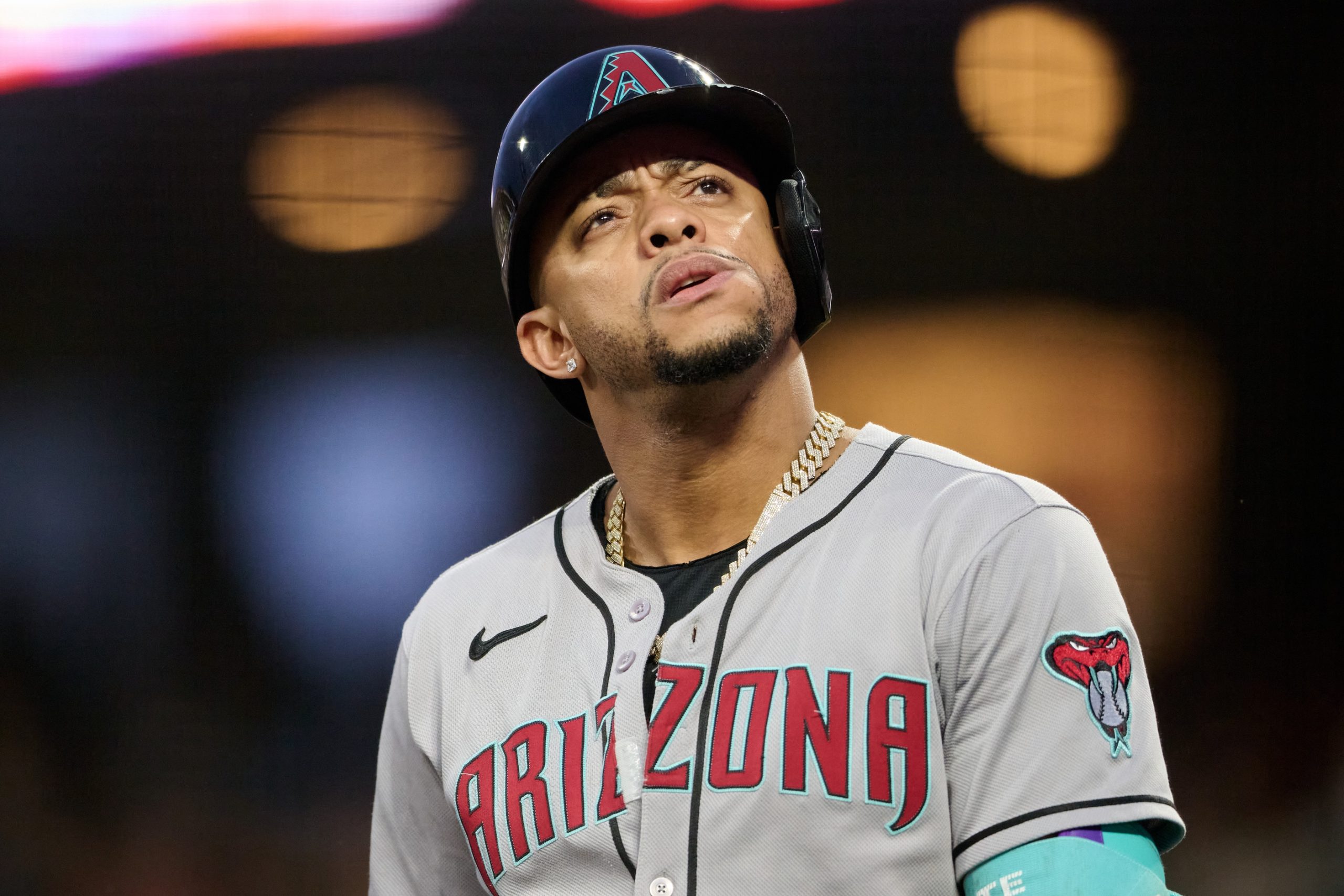 Ketel Marte restricted list Arizona Diamondbacks no show Red Sox Fenway Park D-backs