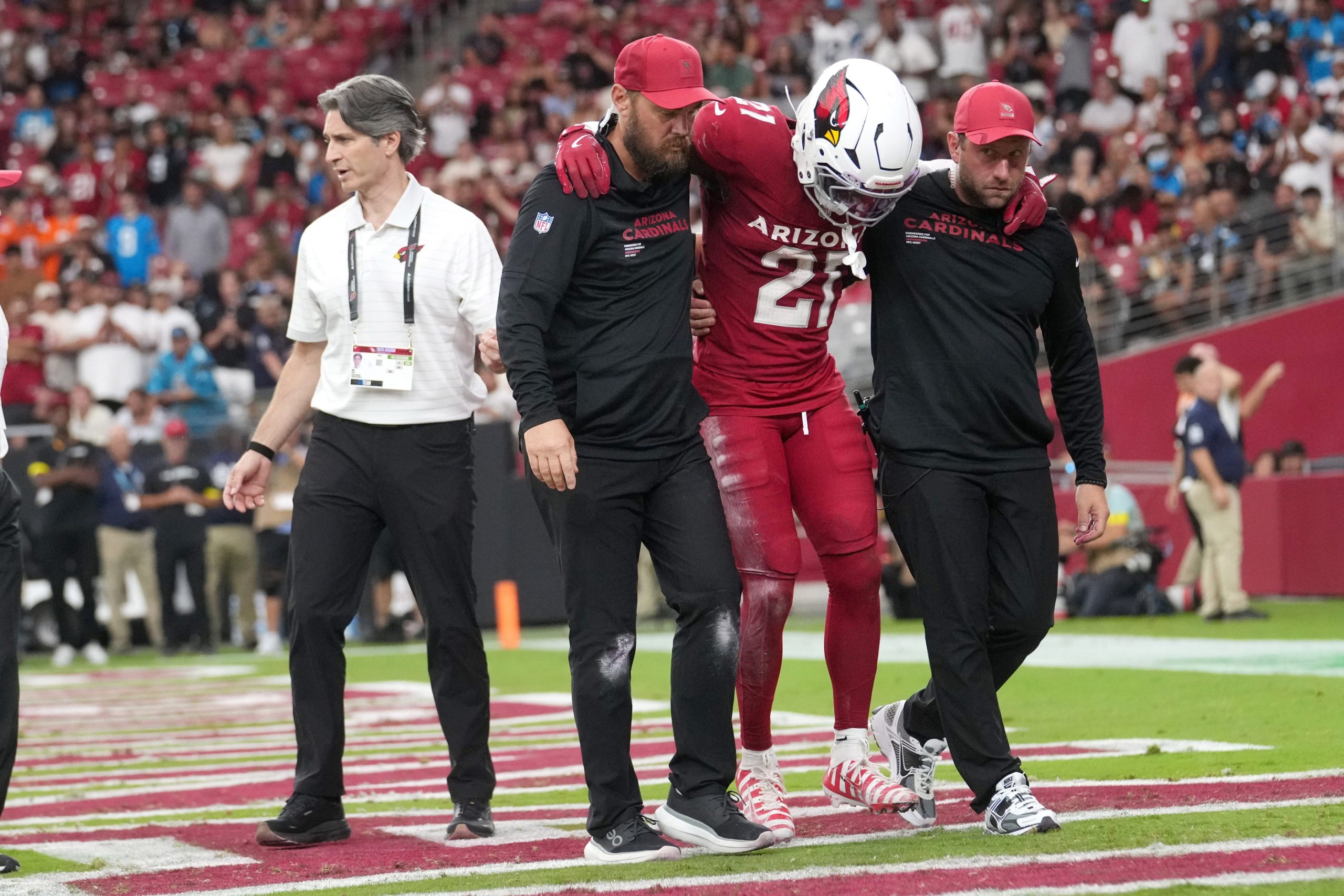 Arizona Cardinals Will Johnson Max Melton Garrett Williams Cardinals cornerback injuries Arizona Cardinals injuries