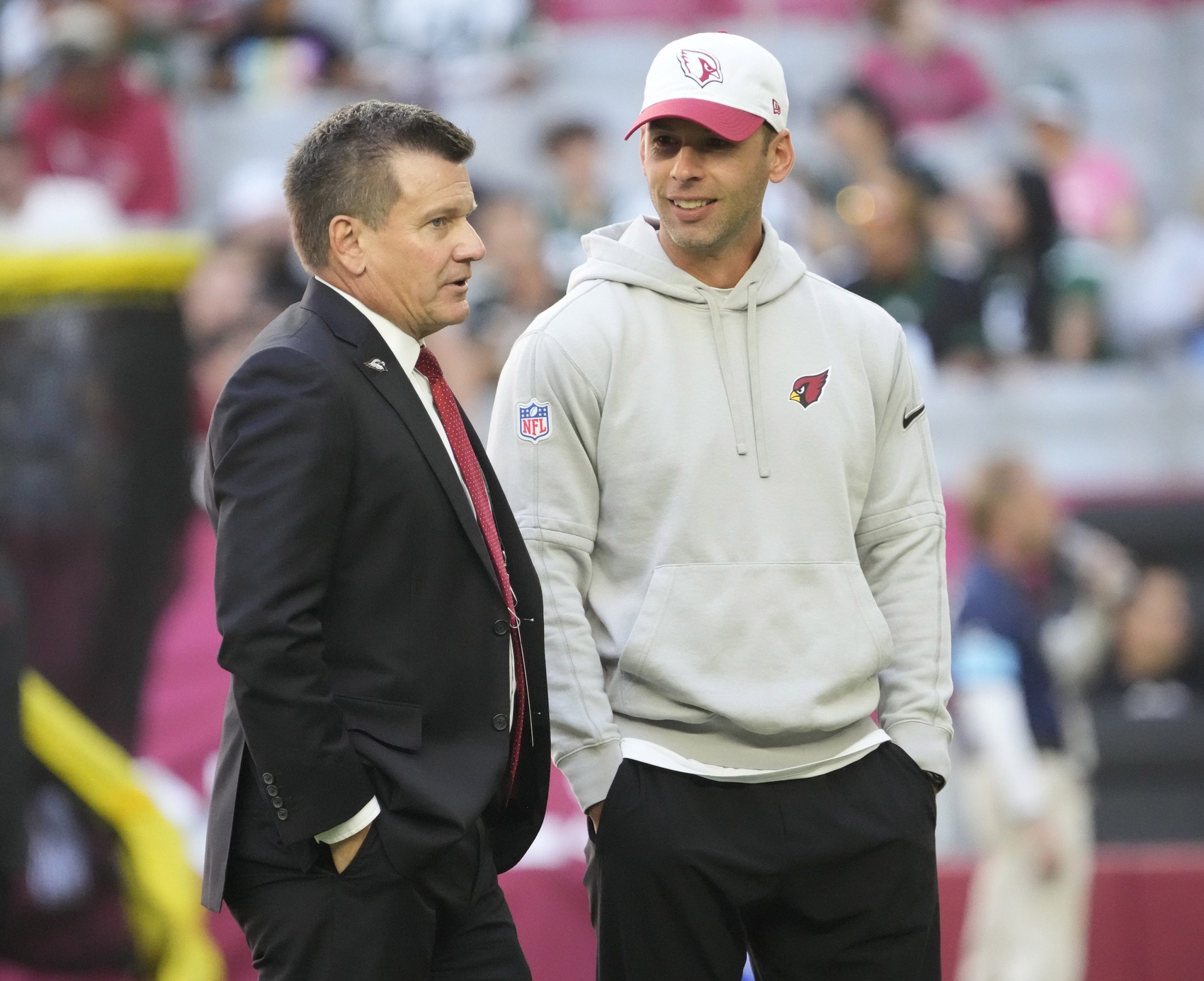 Michael Bidwill Arizona Cardinals NFL Diana Russini NFL executives anonymous Jonathan Gannon Emari Demercado
