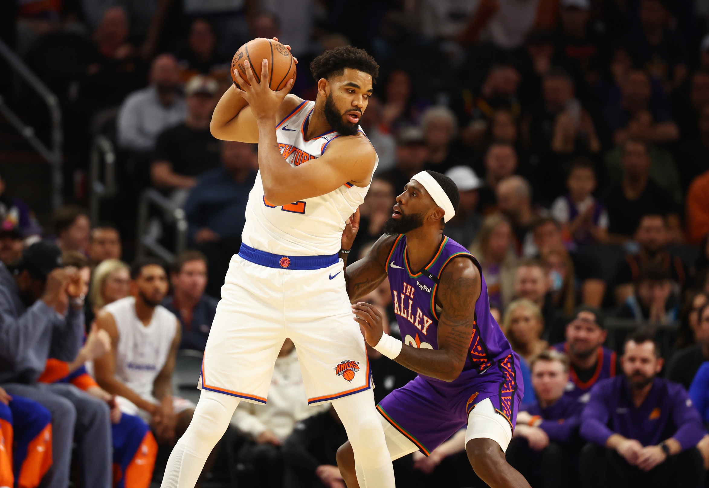 Phoenix Suns New York Knicks NBA trade Karl Anthony Towns