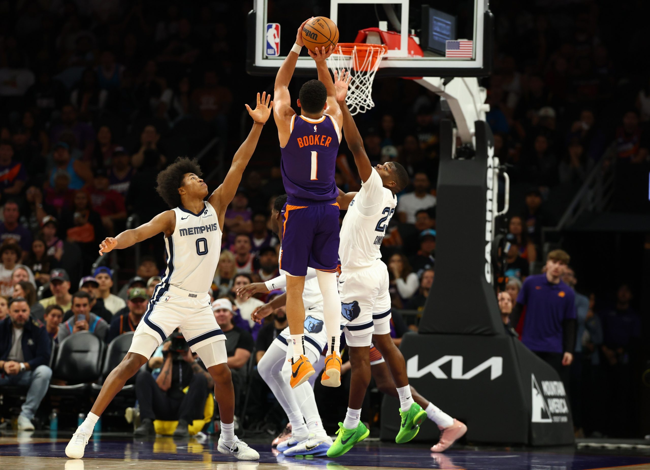 Phoenix Suns NBA Devin Booker Memphis Grizzlies Ja Morant
