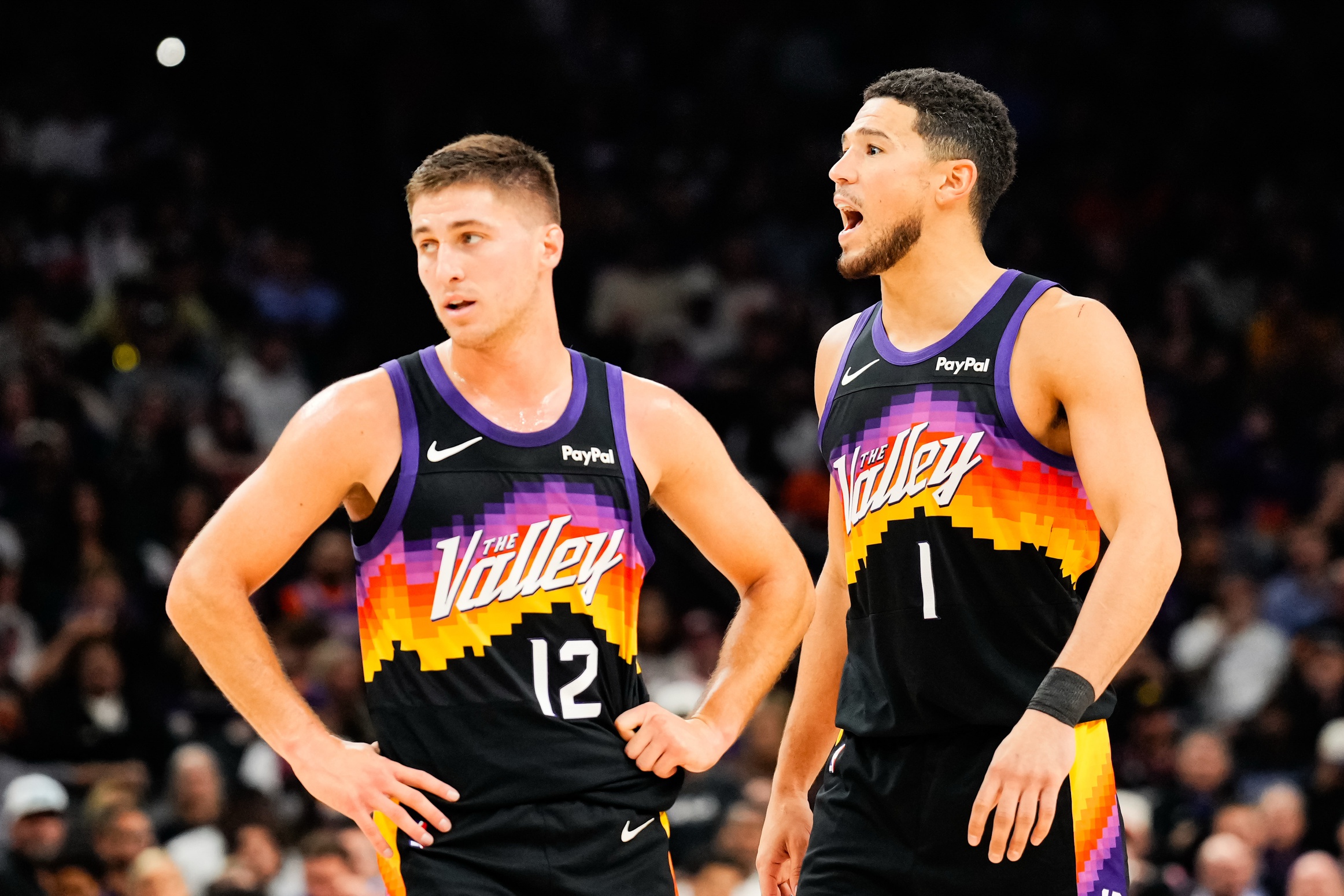 Phoenix Suns Portland Trailblazers NBA Tuesday night
