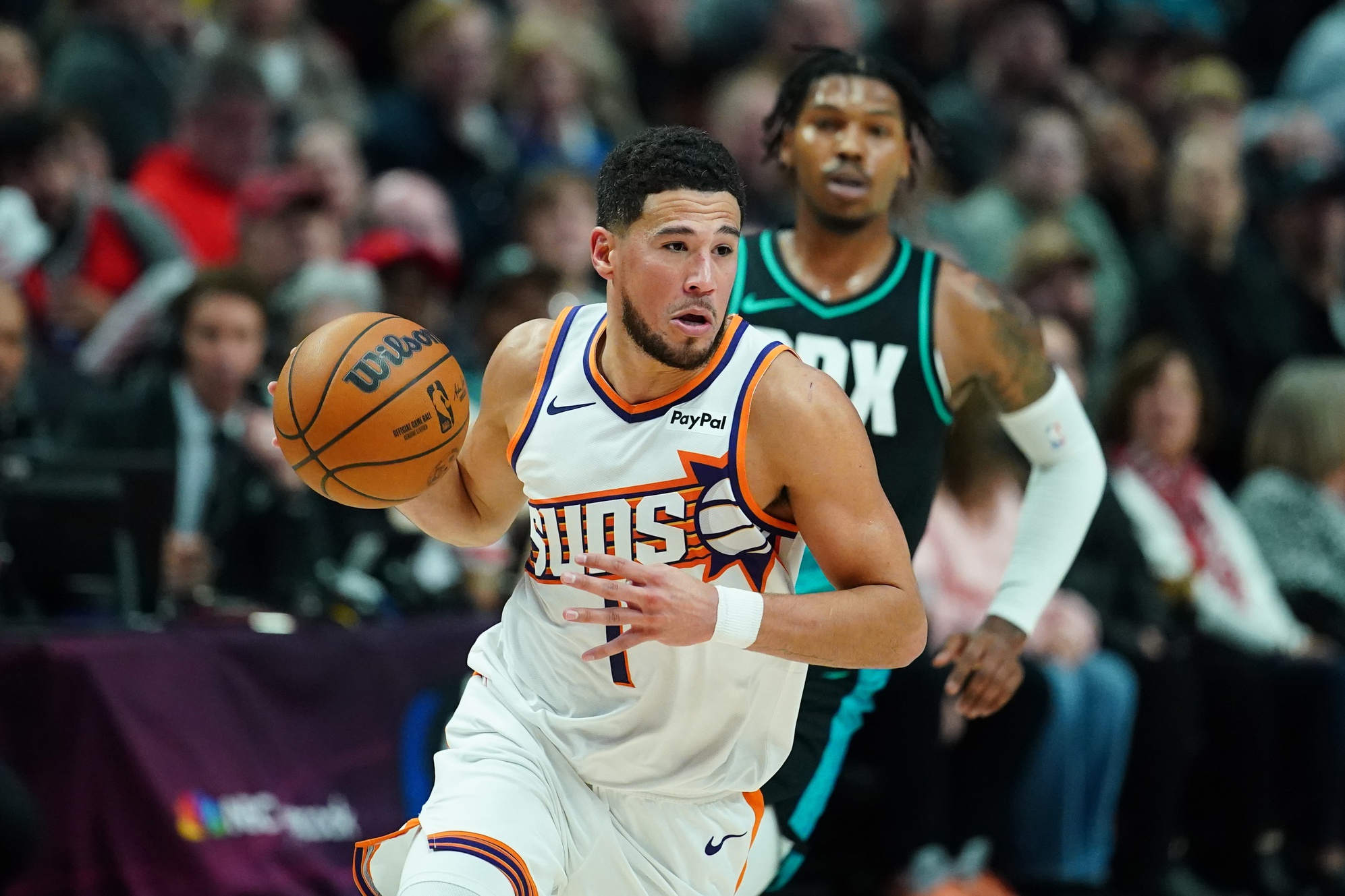 Phoenix Suns Portland Trailblazers NBA Tuesday night
