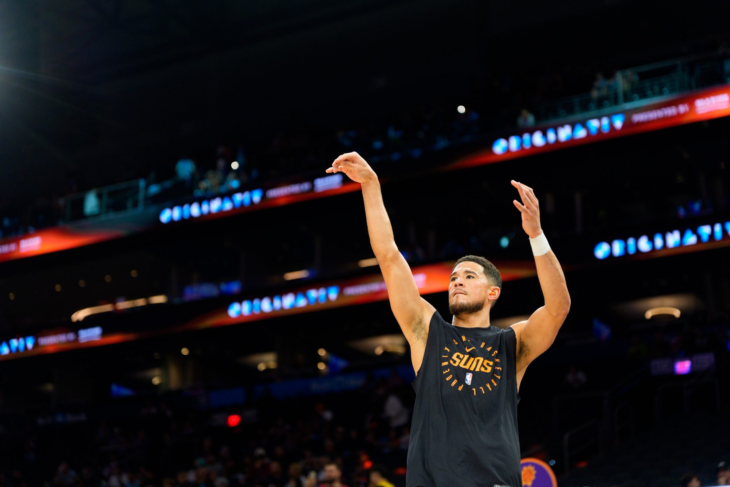 Devin Booker Jalen Green Phoenix Suns Oklahoma City Thunder Emirates NBA Cup