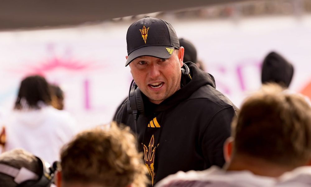 Sun Devils head coach Kenny Dilingham.