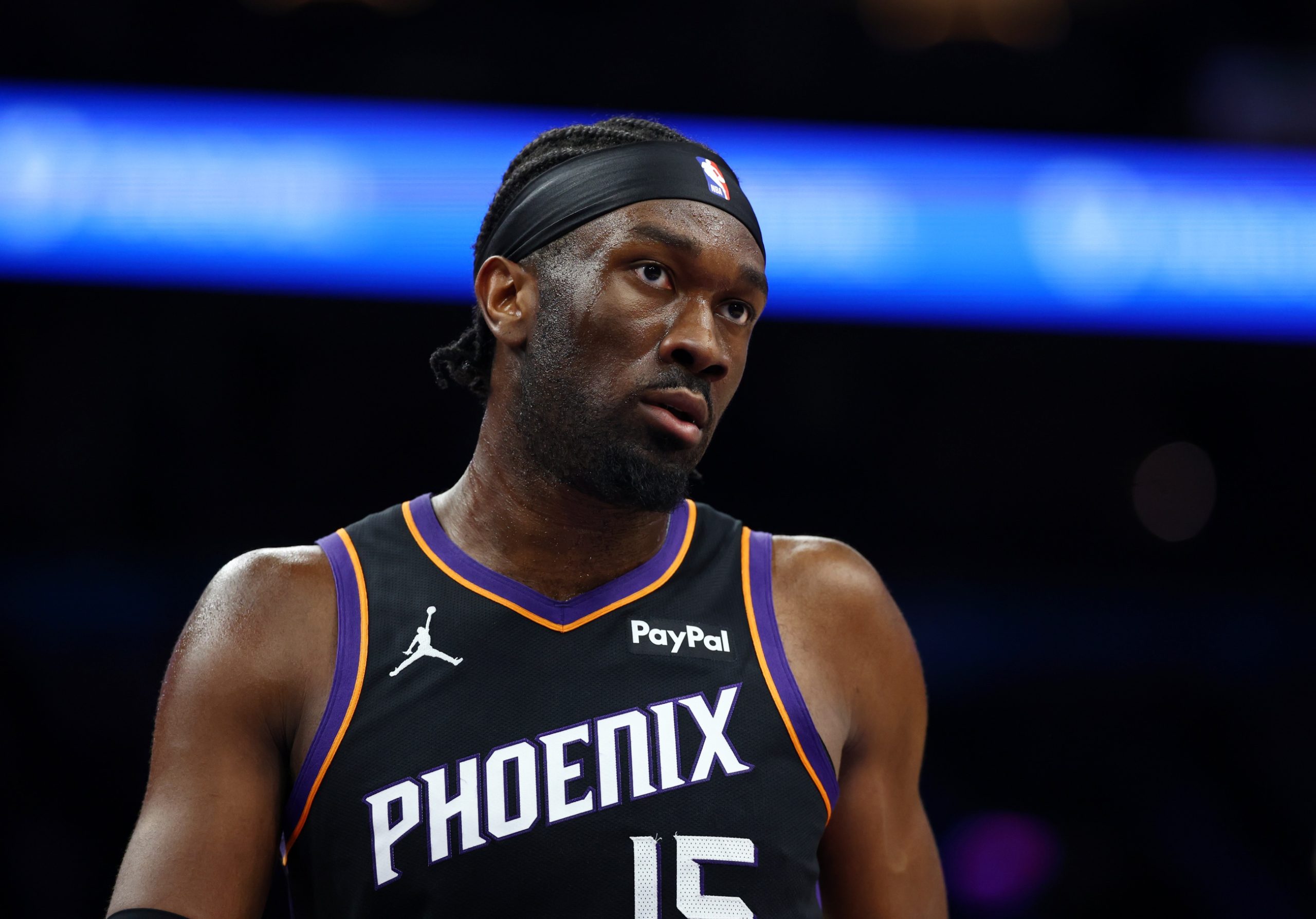 Mark Williams Mark Williams block Phoenix Suns