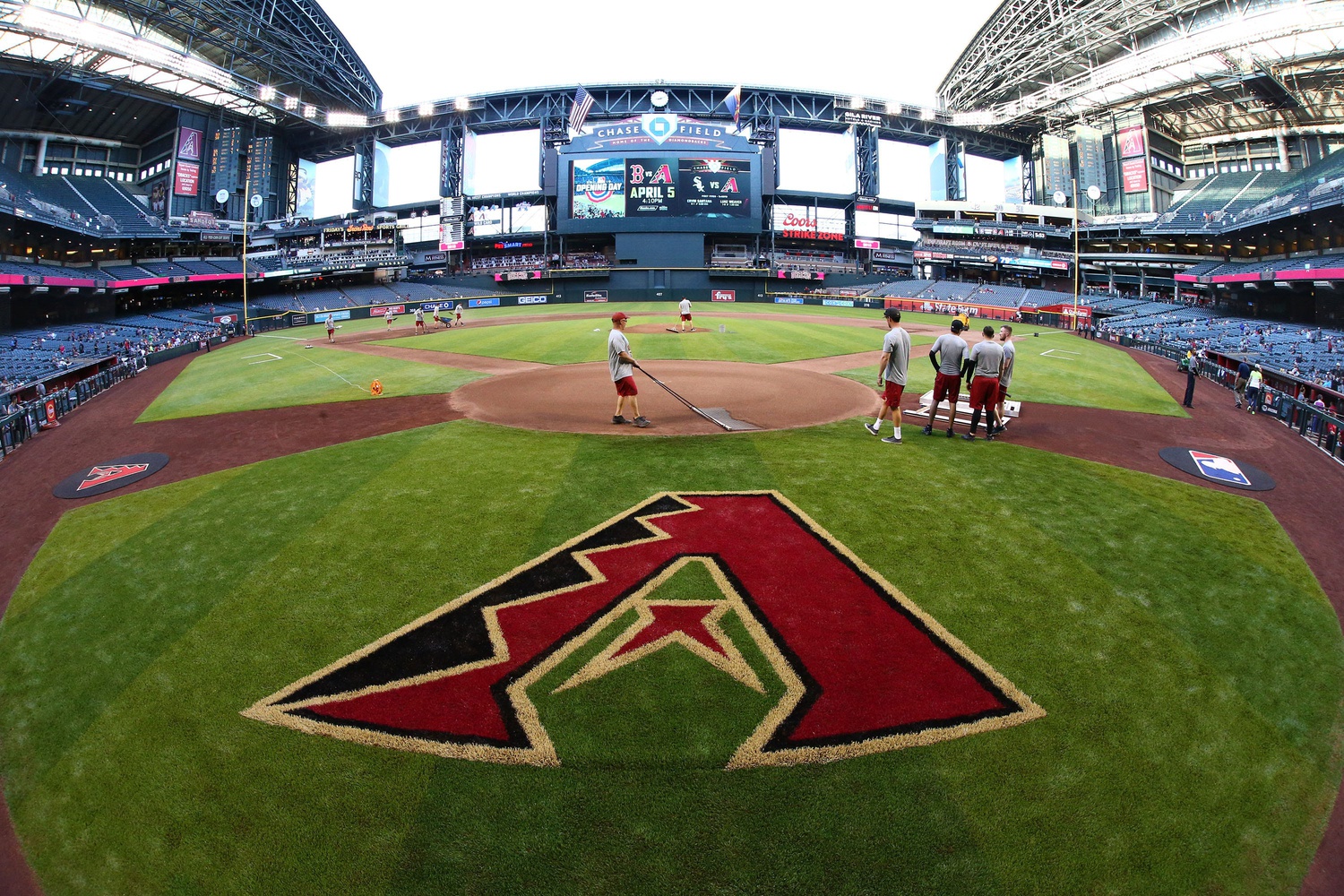 Derrick Hall Arizona Diamondbacks D-backs Chase Field HVAC
