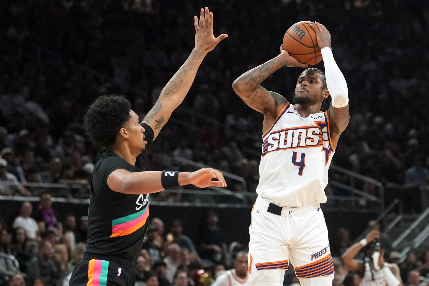 Devin Booker injury Phoenix Suns Jalen Green Jordan Ott