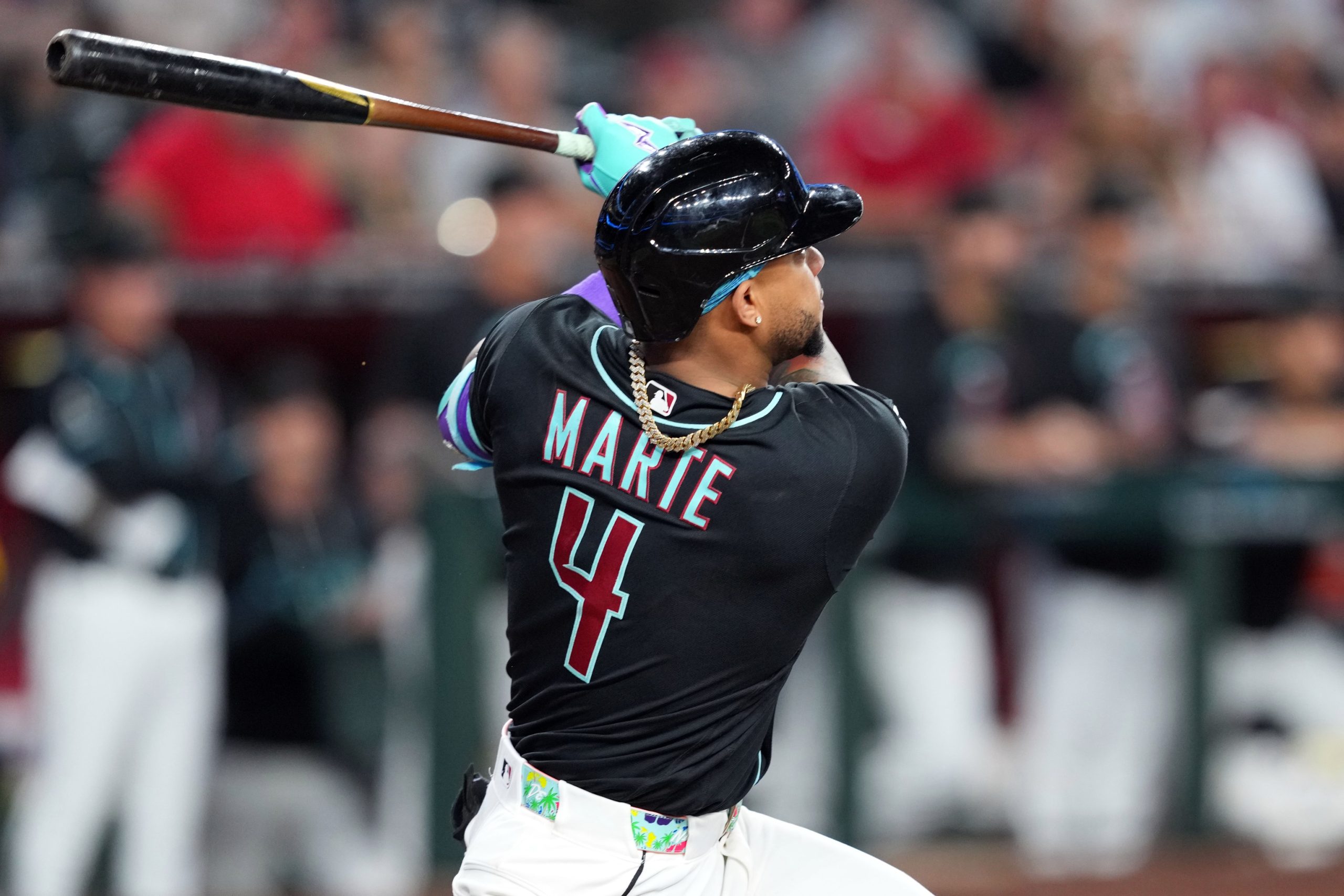 Ketel Marte Arizona Diamonbacks Home run Giants 452 feet