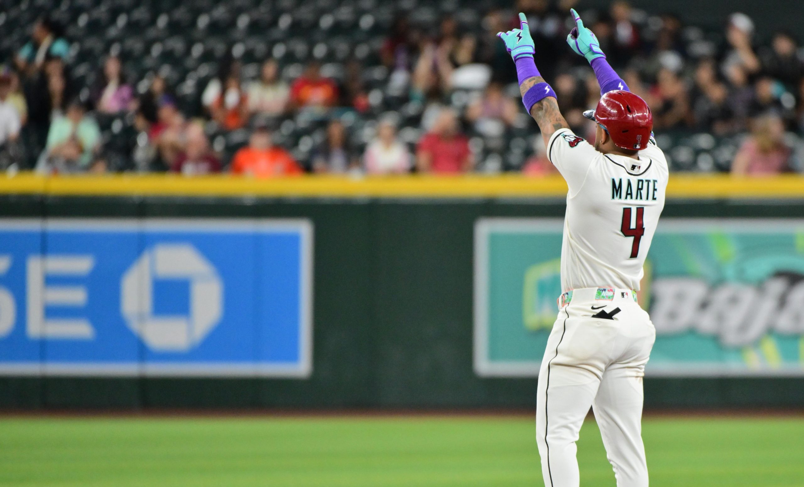 Ketel Marte Arizona Diamonbacks Giants Sweep
