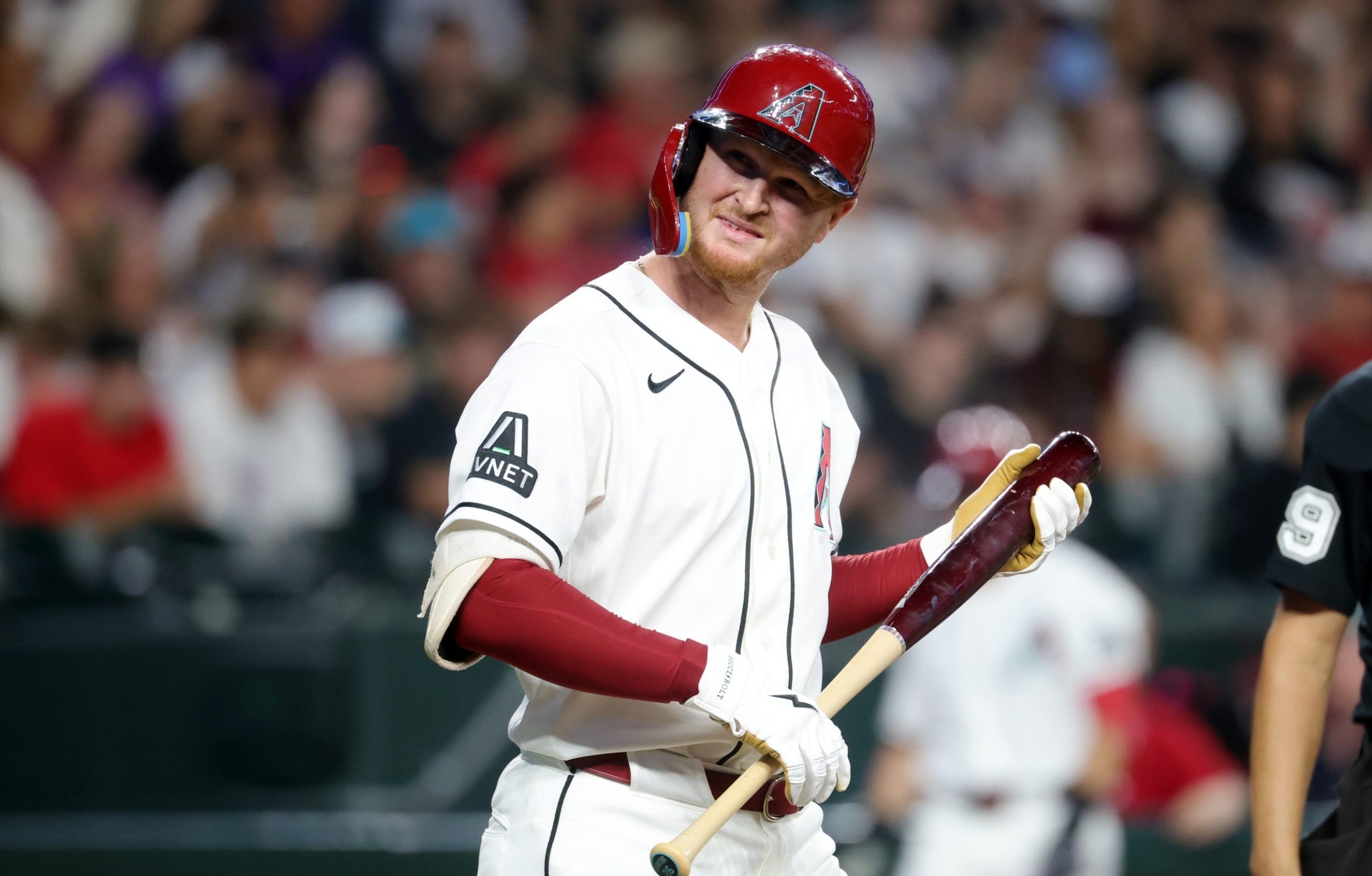 Pavin Smith Arizona Diamondbacks Miami Marlins Dbacks Marlins odds Dbacks fans react NL Wild Card race