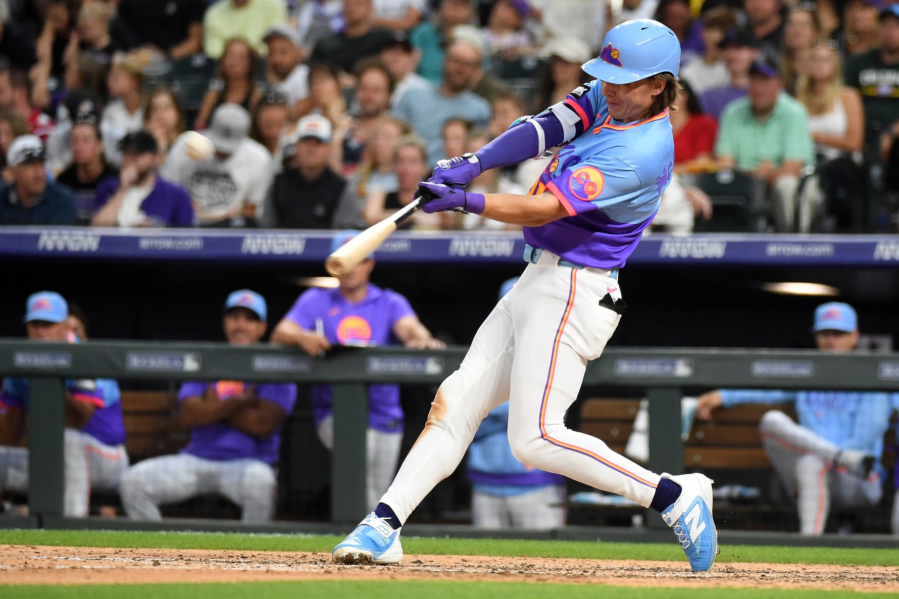 Jake McCarthy Rockies Giants Dbacks