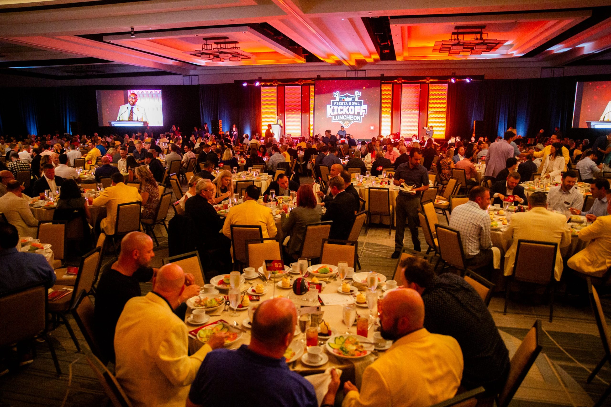Fiesta Sports Foundation Fiesta Bowl kickoff luncheon Mike Gundy Jack Swarbrick